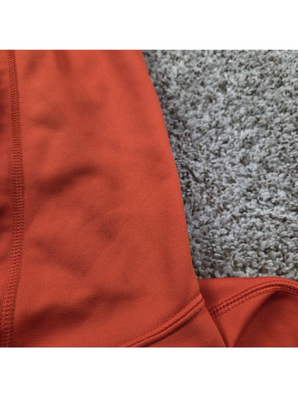 Nike Hoodie Men's Large Orange Therma Fit Pullover Sweatshirt Graphic - Picture 3 of 7